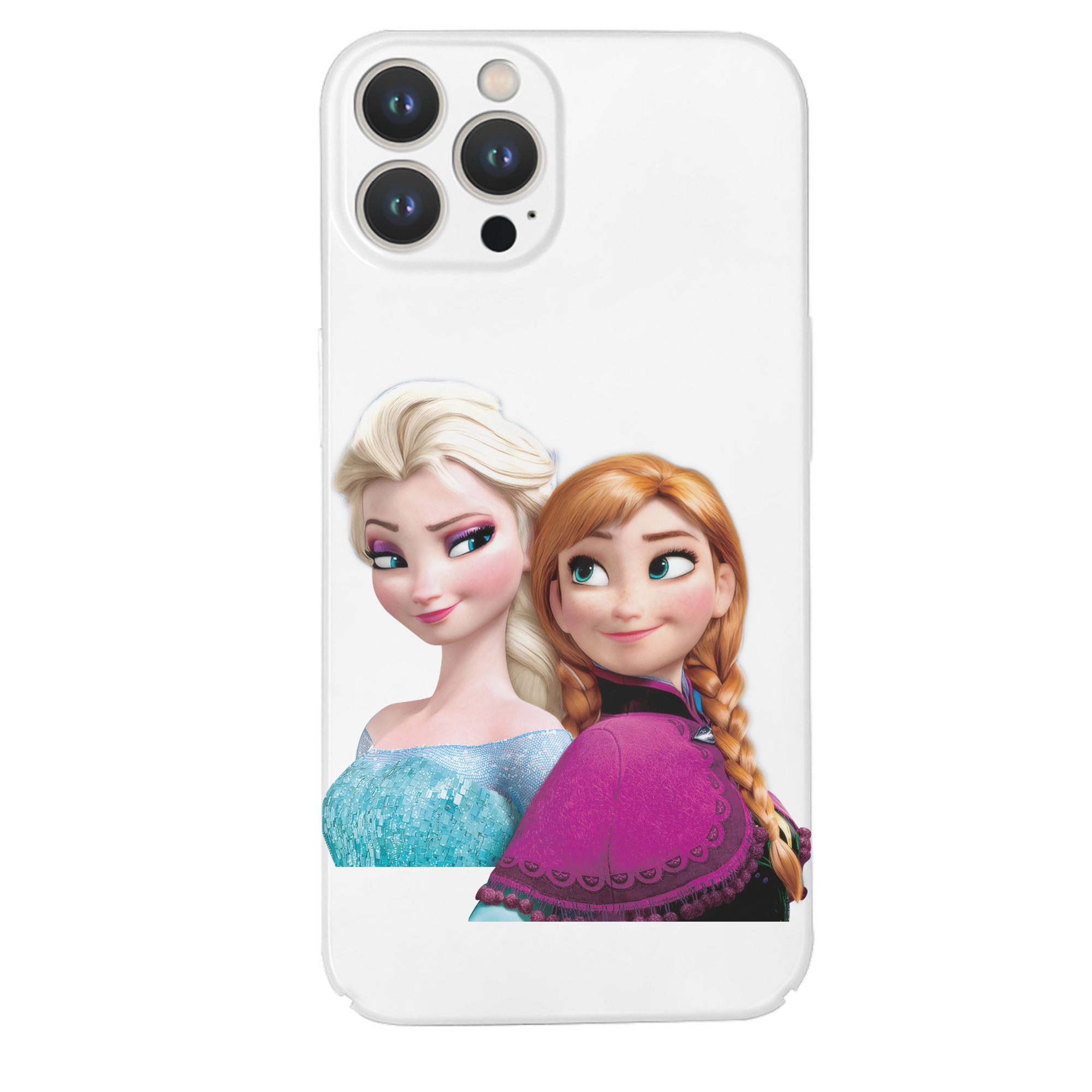 （画像用） アナと雪の女王 アンナ エルサ Frozen Anna Elsa 【iPhone 14シリーズ対応】ハードケース